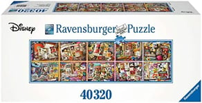 Ravensburger - Puzzle Adulte - Puzzle 40000 p - Mickey au fil des années - Disney - 17828