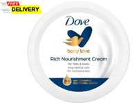 Dove Body Love Rich Nourishment Cream - Skin Care for Soft Smooth Skin - 75 ml