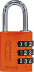 ABUS 144/30 combination lock with large numbers., 80795