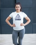 Reebok Activchill Graphic Tee - Chalk - L