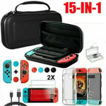 For Nintendo Switch /OLED/Lite Accessories Pack Bundle Carry Case Protective Set