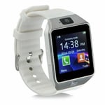 Bluetooth Smart Watch Camera Phone Mate Gsm Sim For Android Ipho Silver