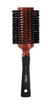 Titania Sèche-cheveux Well Brosse avec tête en bois, poignée en caoutchouc, diamètre 7,5 cm, poils en nylon et d'extensions en cheveux naturels Pack de 1 (1 x 149 g)