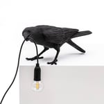 SELETTI LED-koristeterassivalo Bird Lamp, leikkivä, musta