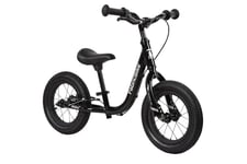 FabricBike Mini 12" - Vélo d'équilibre, pour Enfants de 18 Mois à 4 Ans, Vélo sans pédales, Selle et Guidon réglables (Mini Pro Full Black)