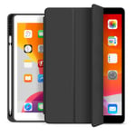ZOYU 10.2 Inch Case for iPad 9th 8th/7th Case with Pencil Holder, Auto Sleep/Wake, Trifold Stand Cover Smart Soft TPU Back Cover for 2021/2020/2019 iPad 10.2 Inch Case - Black