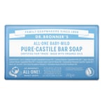 Dr. Bronner’s Magic Soaps Dr. Bronner’s Baby-Mild (unscented) Bar Soap 140 g