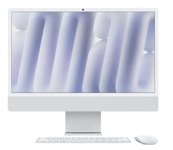 Apple iMac 24", Apple M4 10-Core CPU 10-Core GPU, 24 GB, 1 TB SSD, svenskt tangentbord med numerisk del - Silver