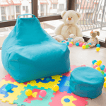 Game Nordic sittsäck barnfåtölj OEKO-TEX ® (Färg: Turquoise)