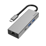 Adapter USB-C Multi 4x Portar LAN