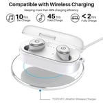 TOZO T10 Bluetooth 5.3 Wireless Earbuds w/Wireless Charging Case IPX8 Waterproof