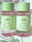 Pixi By Petra Skintreats Rose Tonic Nourishing Toner 2 x 40ml 1st Class Post