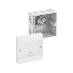 A-box 040-L/W Kopplingsdosa utan plint 102x102x52mm Vit