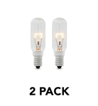 2x Cooker hob 40W E14 SES hood extractor light bulbs Small Edison Screw