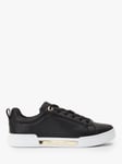 Tommy Hilfiger Leather Hardware Elevated Trainers Black 8 female Upper: leather, Sole: rubber, Lining: synthetic