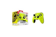 Zkumultimedia Accessoires Switch Official faceoff deluxe+ wireless yellow controller new camo