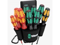 Wera 05136032001 Skruvmejsel Set Vde, Verkstad 10 Delar Phillips Phillips, Phillips Pozidriv, Torx, Pozidriv, Torx