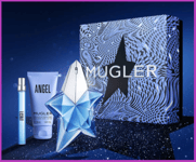 Mugler ANGEL Gift Set, 50ml EDP Spray+ 10ml EDP Travel Spray + 50ml Body Lotion
