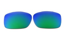 NEW POLARIZED GREEN REPLACEMENT LENS FOR OAKLEY TWO FACE SUNGLASSES