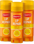O'Keeffe's Lip Repair Balm SPF15 Ski / Sun 4.2g x 3 Packs