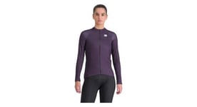 Maillot manches longues femme sportful matchy thermal violet