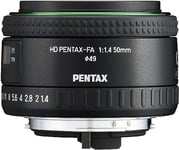 HD PENTAX-FA 50mmF1.4, single-focus, standard lense for use with K-mount digital SLR cameras