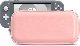Sakura Pink Carry Case Compatible Avec Nintendo Switch Lite - Étui De Voyage Ultra Mince Et Portable Pour Switch Lite Et Accessoires - 8 Cartes De Jeu Avec Dragonne Amovible