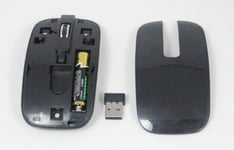 Black Wireless Keyboard with Number Pad & Mouse for Panasonic TX-L32E6B Smart TV