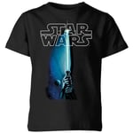 T-Shirt Enfant Sabre Laser Star Wars Classic - Noir - 9-10 ans