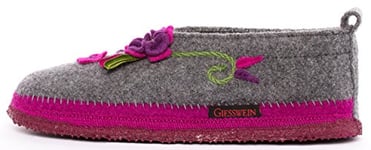 Giesswein Women's Tangerhuette Hi Top Slippers, Slate 017, 7 UK