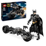 LEGO DC Batman: Batman Construction Figure & the Bat-Pod Bike Set, Cool Super-Hero Toy for 12 Plus Year Old Kids, Boys & Girls, Action Playset with Motorbike Model, Birthday Gift Idea for Teens 76273