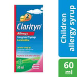 Clarityn Allergy Relief Syrup Loratadine Mixed Berries 3x 60ml Kids Hayfever