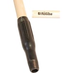 Roliba träskaft med gängad adapter, Ø25 mm, 1500 mm