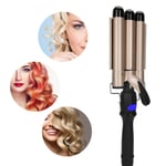 (28mm)Electric Hair Curler Curling Iron Hairdressing Styling Tool EU Plug TDM