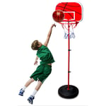 OOFAJ Portable Basketball Hoop & Goal Basketball System Basketball Equipment Height Adjustable 19.3In-59In with 6.3 in of Basketball for Youth Kids Indoor Outdoor Use
