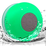 Enceinte Bluetooth AquaSound Résistante à l eau pour SDB et Douche - Vert
