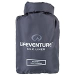 Lifeventure Silke Sovsäck Liner, mummy, grå