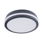KANLUX Plafond 18W BENO Rund grå sensor
