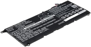 Kompatibelt med Dell XPS 13-9350, 7.4V, 7300 mAh