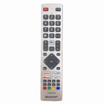 Sharp Aquos röststyrning TV-fjärrkontroll - Shw/rmc/0133 för 40BL2EA 2020-modell