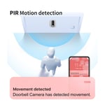 1080P Video Door Peephole Camera Two-Way Talk 30 Days Standby Smart Video