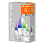 Ledvance Ledvance- Smart+ Candle 40W/RGBW Frosted E14 WiFi 3 pack