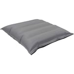 Sittkudde Lätt Resekudde Uppblåsbar Sittkudde Vandring Utomhus Resa 40 x 37 x 10cm Grå