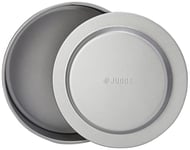 Judge JB47 Non-Stick Round 8" Flan Tin or Sandwich Tin with Loose Base, Dishwasher Safe 20cm x 4 cm - 5 Year Guarantee