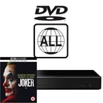 Panasonic Blu-ray Player DP-UB450EB-K MultiRegion for DVD inc Joker 4K UHD