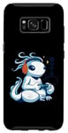 Coque pour Galaxy S8 Gamer Axolotl - Mignons jeux vidéo sur ordinateur