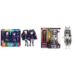 Rainbow High Special Edition Twins - NAOMI & VERONICA STORM 2-Pack - Fashion Doll (585879) & Shadow High Series - LUNA MADISON - Greyscale Fashion Doll