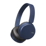 JVC Deep Bass Bluetooth On Ear Headphones - Blue, Normal, HAS35BTAU