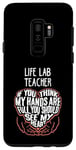 Galaxy S9+ I Train Life Lab Super Heroes - Teacher Graphic Case