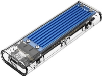 Orico M.2 SDD-kapsling, NVME, USB-C 3.1 Gen.2, 10 Gbps (blå)